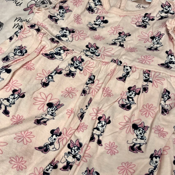 Disney Minnie rózsaszín body, felső, Fred&Flo pink felső szett 92