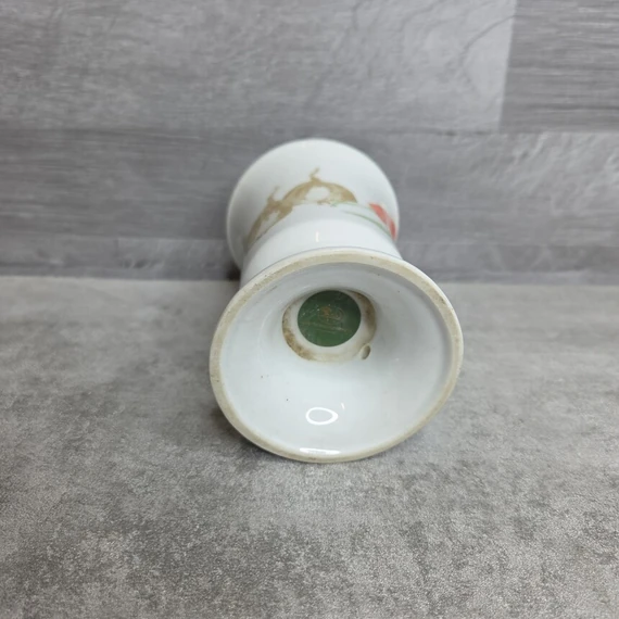 Hutschenreuther retro porcelán talpas pohár