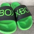 X-Box zöld strandpapucs "2"