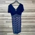 Kép 1/3 - Creativity Woman Wear sötétkék alkalmi ruha 44