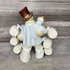 Kép 3/4 - Retro Liba árus ital tartó porcelán dísz pálinkás poharakkal