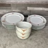 Kép 1/4 - Alföldi porcelán hecsedli mintás tányér szett