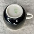 Kép 3/4 - Hollóháza Hungary fekete porcelán kávés szett