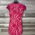 Kép 4/4 - Missguided pink csipkés rövid overál UK 6