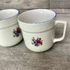 Kép 2/3 - Alföldi porcelán virágos retro bögrék