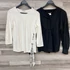 Kép 1/3 - H&amp;M, Orsay fekete-fehér felső szett 36