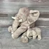 Kép 1/3 - Ikea elefánt plüss figura kicsinyével
