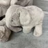 Kép 2/3 - Ikea elefánt plüss figura kicsinyével