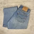 Kép 4/4 - Levis 501 világos farmernadrág W30 L32