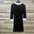 Kép 3/3 - Bodyflirt fekete galléros ruha XS