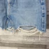 Kép 2/3 - Zara szaggatott farmer mini szoknya XS