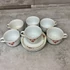 Kép 2/4 - Alföldi porcelán hecsedli mintás teás/kávés csésze szett