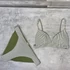 Kép 1/4 - Ever me csíkos zöld bikini szett M
