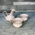 Kép 1/4 - Korosztyen rózsaszín jelzett porcelán szett