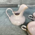 Kép 2/4 - Korosztyen rózsaszín jelzett porcelán szett