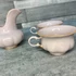 Kép 3/4 - Korosztyen rózsaszín jelzett porcelán szett