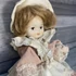 Kép 2/4 - Púder ruhás porcelánbaba