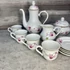 Kép 4/7 - Hollóháza Hungary, Hollóházi porcelán kávés készlet