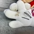Vintage Minnie Mouse fekvő plüss egér figura