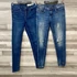 Kép 1/3 - Zara, Esmara női skinny farmernadrág szett 36