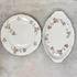 Kép 1/3 - ARPO retro virágos porcelán tálaló szett