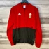 Kép 1/3 - Adidas Climalite Hungary címeres sport cipzáras szabadidő felső XS