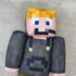 Kép 2/4 - Dedikált ZsDav Minecraft ügynök plüss figura