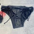 Kép 3/3 - Lisca Dubai Metal bőrhatású fekete merevítős bikini 40/B