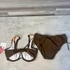 Kép 4/4 - Lisca Egipt barna-narancs merevítős bikini 40/E