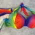 Kép 3/4 - Lisca Saint Tropez szivárvány színű bikini 38/B