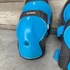 Kép 2/2 - Decathlon B-Twin gyerek kék térd és könyökvédő felszerelés protector XXS