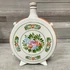 Kép 1/4 - Hollóháza Hungary, Hollóházi porcelán butélia közepes kulacs népies mintával