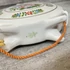 Kép 4/4 - Hollóháza Hungary, Hollóházi porcelán butélia közepes kulacs népies mintával