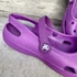 Kép 2/4 - Crocs lila felnőtt gumiszandál 9