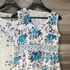 Kép 3/4 - Türkizkék-fehér női ruha szett L-XL