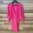Kép 3/5 - Zara Pink szép hátkivágású elegáns ruha XS