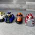 Kép 3/5 - Paw Patrol, Mancs Őrjárat figurák járműveikben