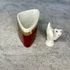 Kép 2/3 - Hollóháza Hungary, Hollóházi porcelán cica, mini tartóval