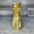 Kínai mintás füles porcelán váza