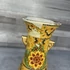 Kínai mintás füles porcelán váza
