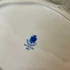 Kép 3/3 - Hollóháza Hungary, Hollóházi porcelán 1989 Takarékszövetkezet virágmintás kínáló tálka