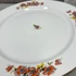 Kép 3/5 - Alföldi porcelán virágmintás lapostányér készlet aranyozott szélekkel