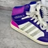 Kép 2/4 - Adidas lila-fehér magas szárú gyerek cipő 31,5