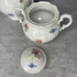 Zsolnay Pécs régi barokk apró virágos porcelán teás készlet