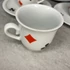 Kép 3/4 - Zsolnay porcelán francia kártyamintás kávés szett