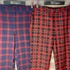 Kép 2/3 - Tchibo, H&amp;M kockás nadrág szett 36