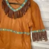 Kép 2/3 - Indián felső jelmez női jelmez S