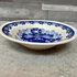 Kép 2/5 - Kék festett fajansz fali dísztányér