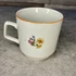 Kép 2/3 - Zsolnay porcelán retro virágos bögre