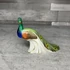 Kép 1/4 - Drasche Budapest kézzel festett porcelán páva dísz